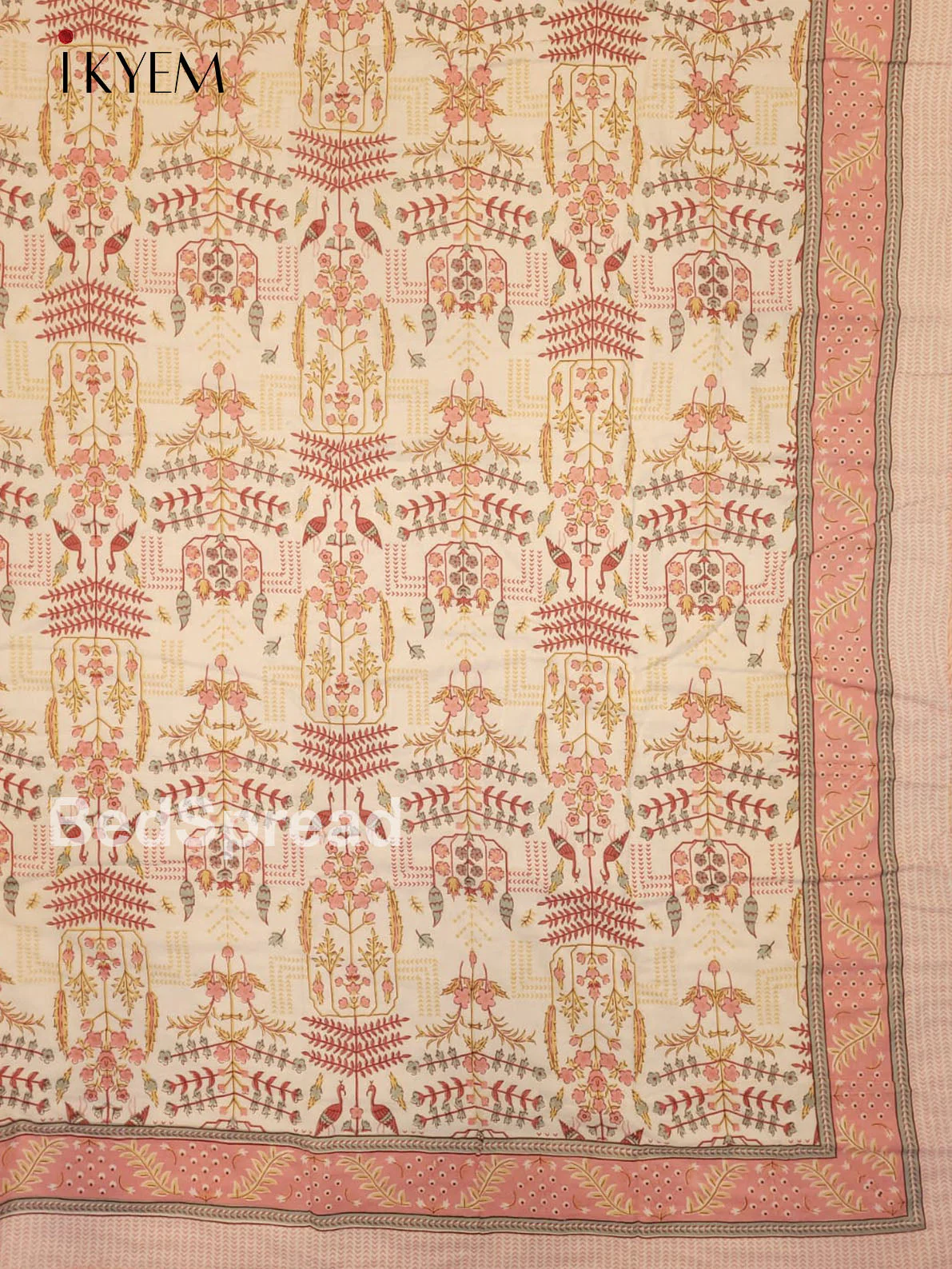 Cream & Pink Dohar - Single - 4GJ03267 - Image 3