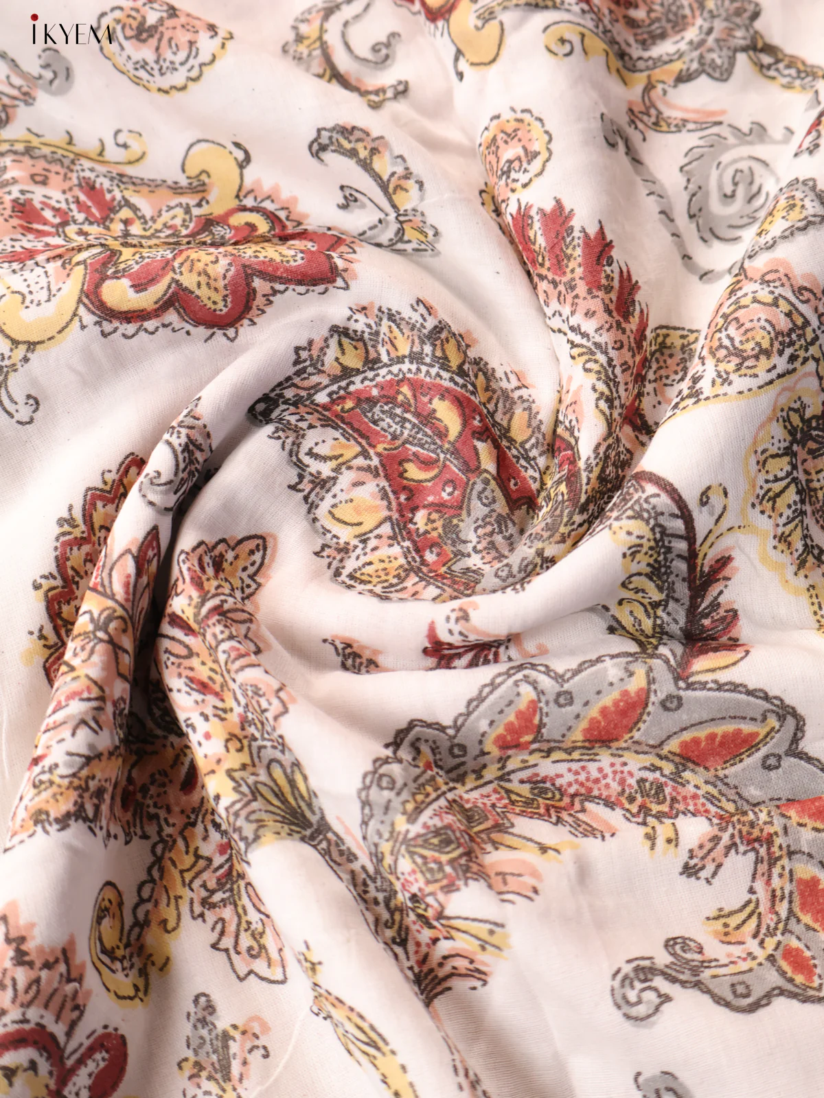 Cream & Peach Dohar - Single - 4GJ03273 - Image 3
