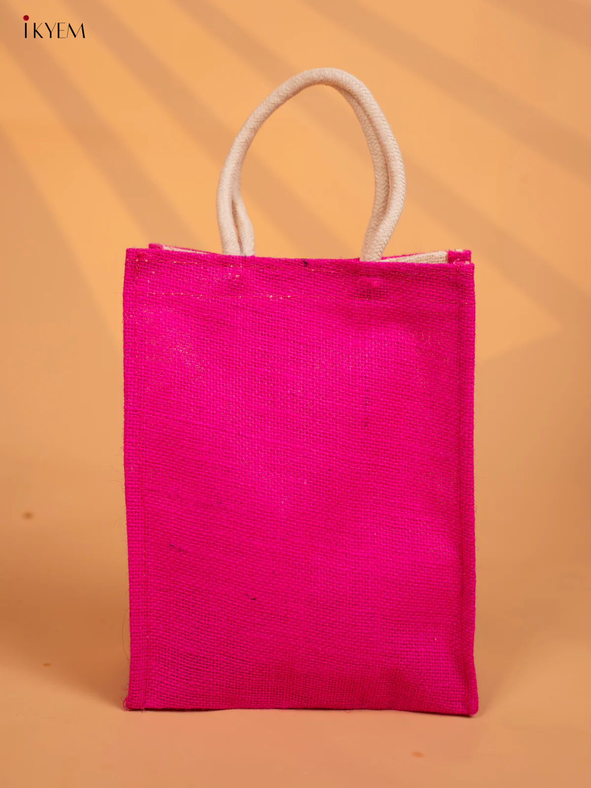 Jute bag Kolam - Pink - KD04120 - Image 4