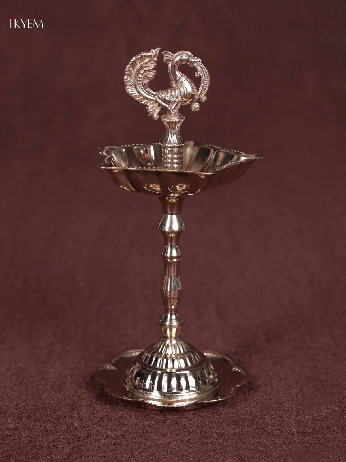 Brass 5 Face Annam diya - KEB23034 - Image 3
