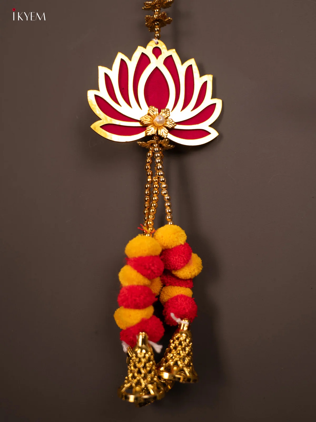 Lotus & Cow Thoran - 28 Inches - KF10125 - Image 3