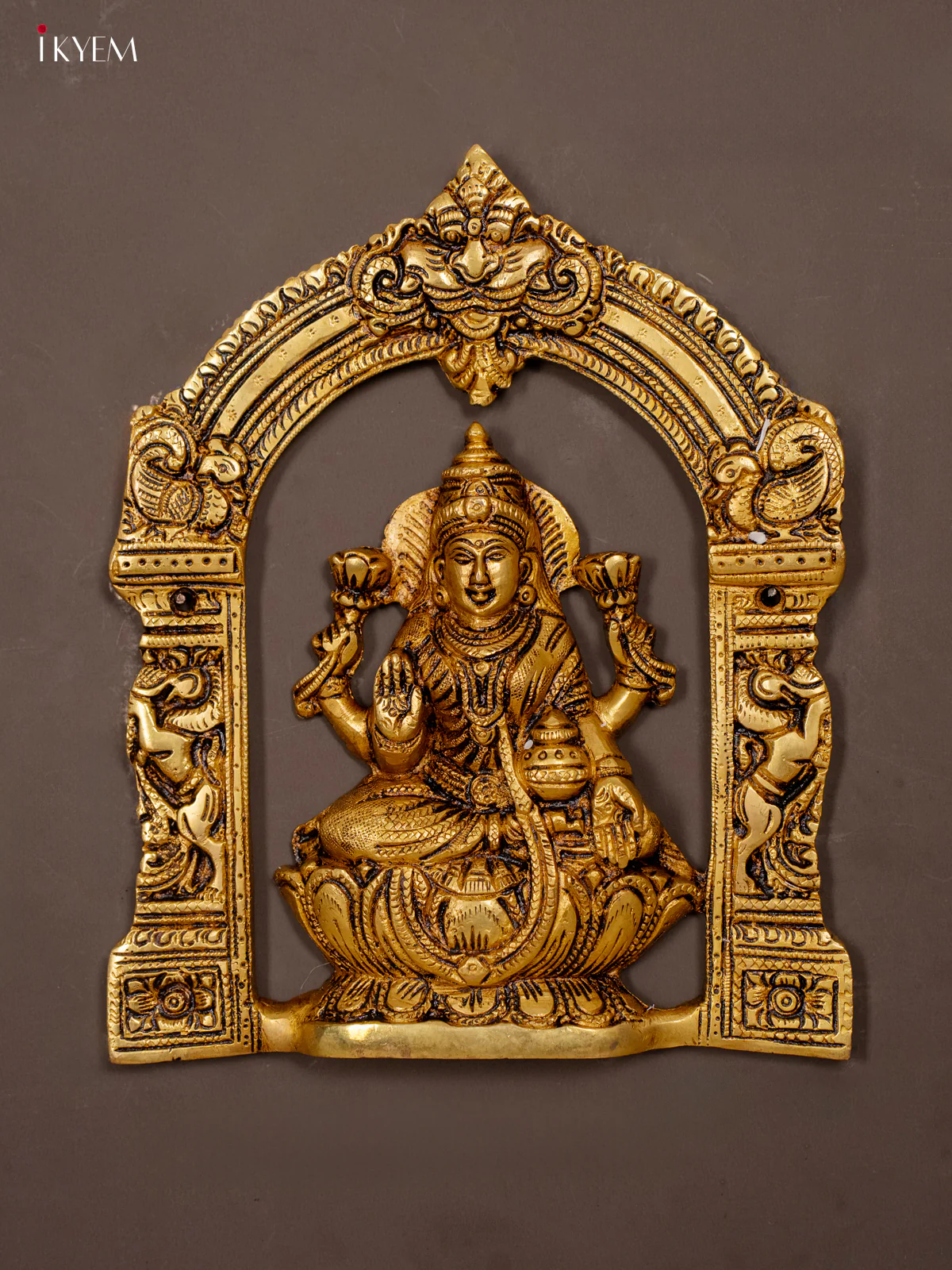 Brass Astalakshmi Set - 9 Inch - KH08119 - Image 5