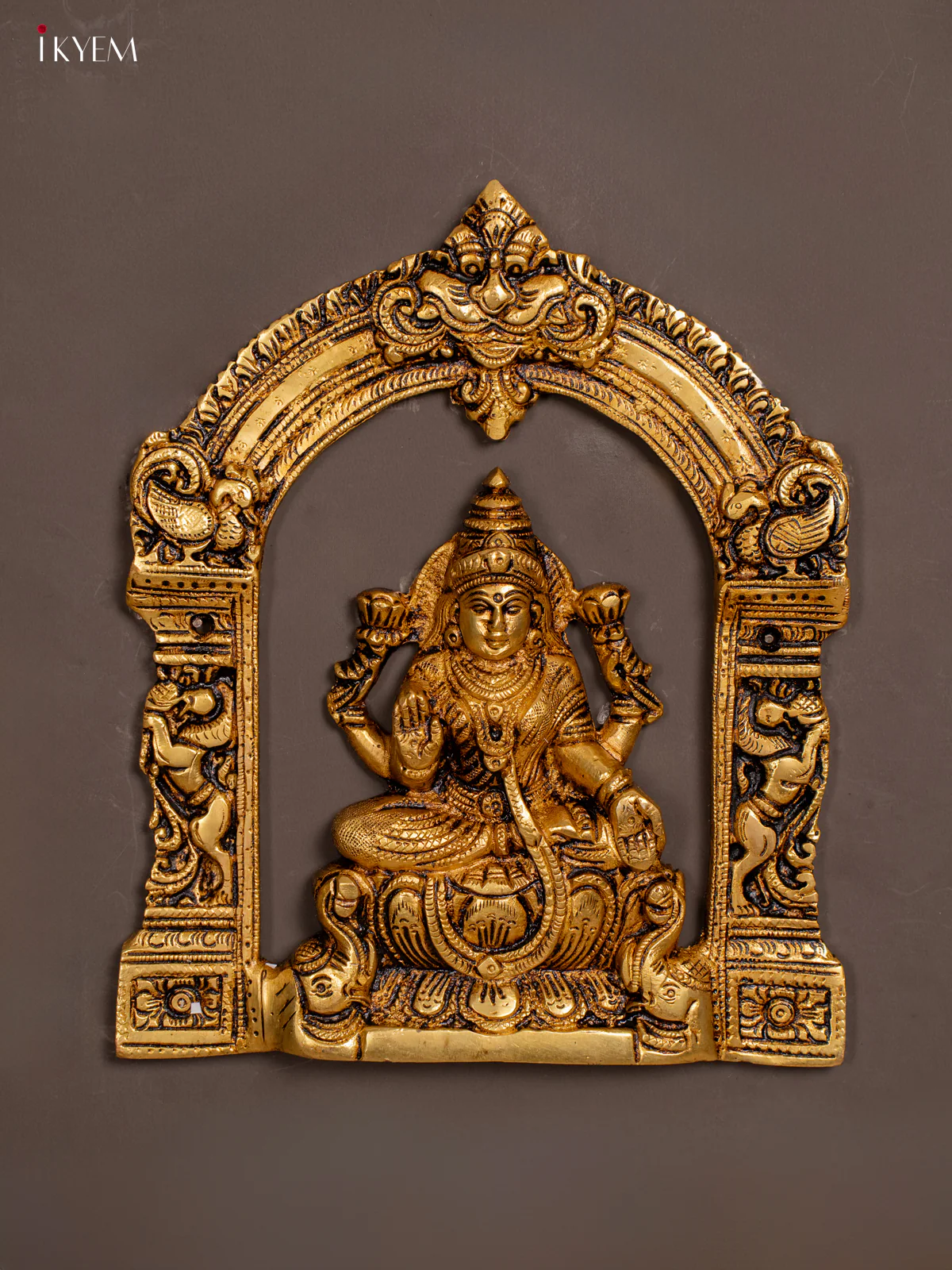 Brass Astalakshmi Set - 9 Inch - KH08119 - Image 8