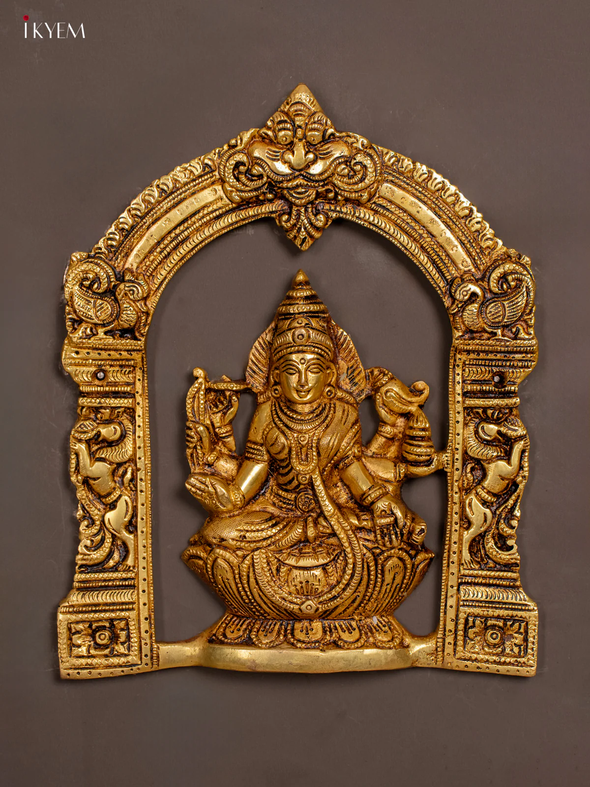 Brass Astalakshmi Set - 9 Inch - KH08119 - Image 9