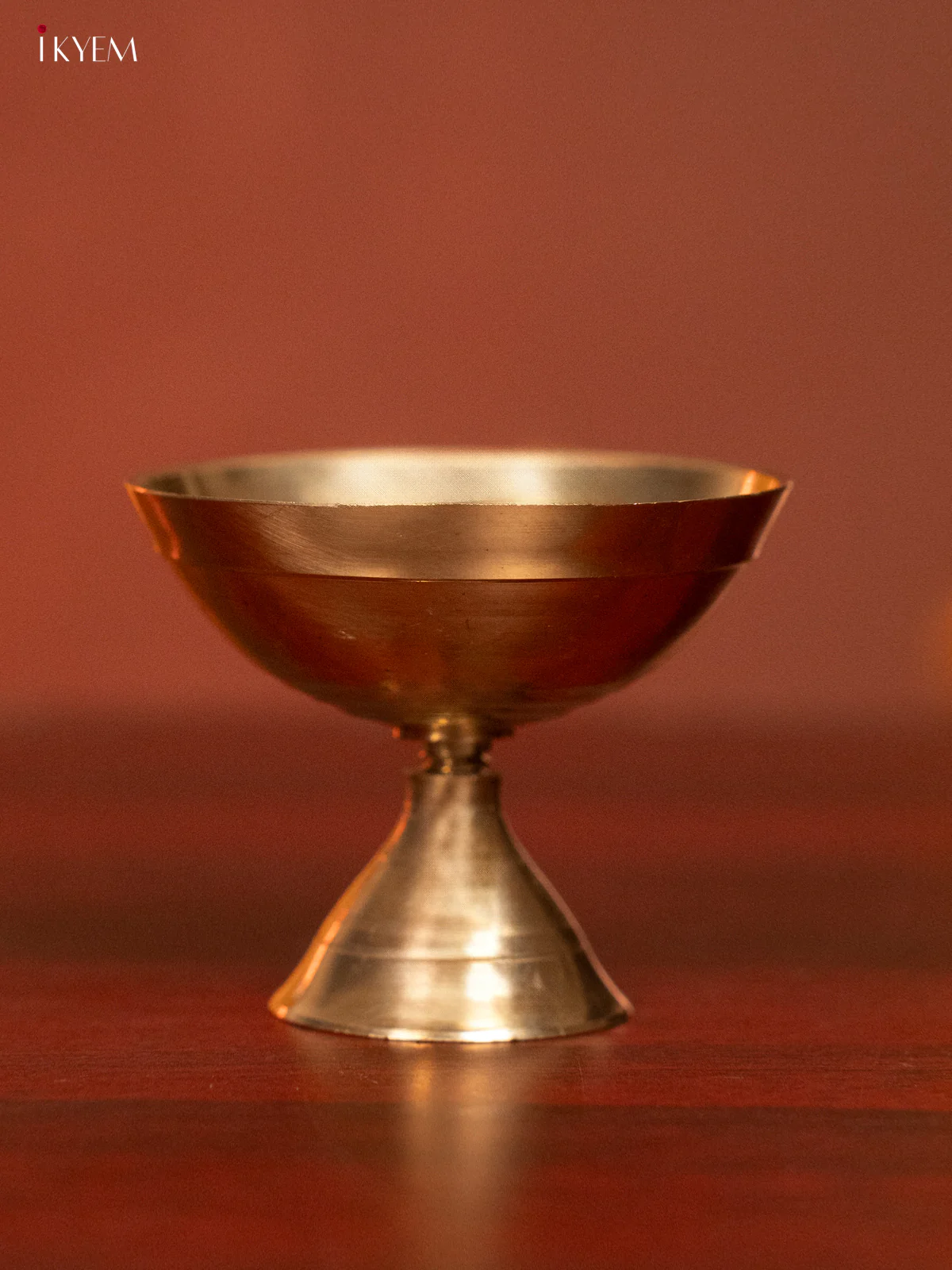 Brass Akhand Diya - 2 Inch - KH18204 - Image 3