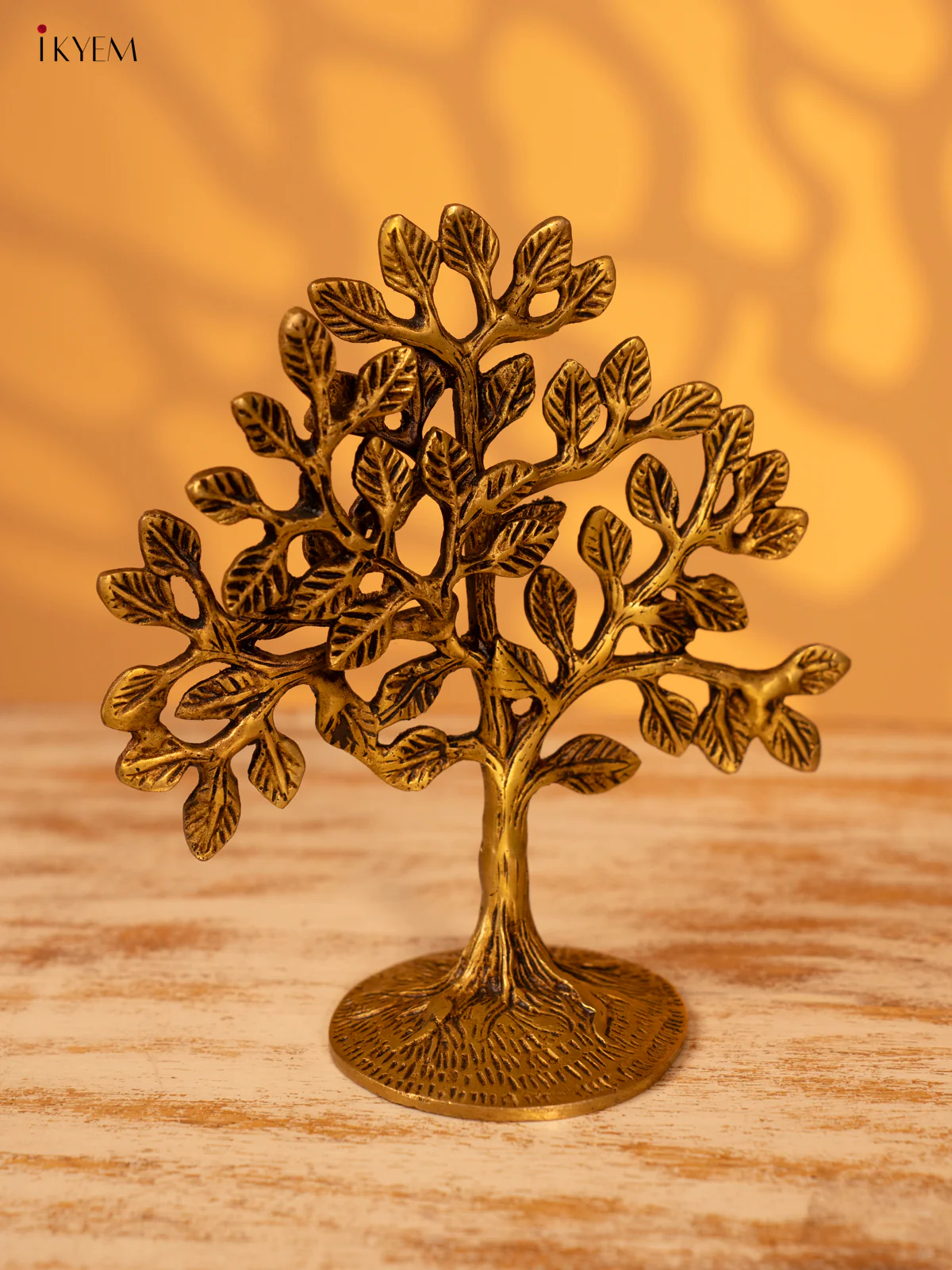 Brass Kalpavriksha Tree - 6.5 Inch- KK26160 - Image 3