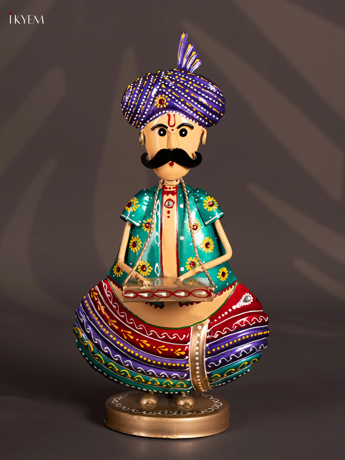 METAL PAINTED SITTING MUSICAL (SET OF 3) - KN29118 - Image 3