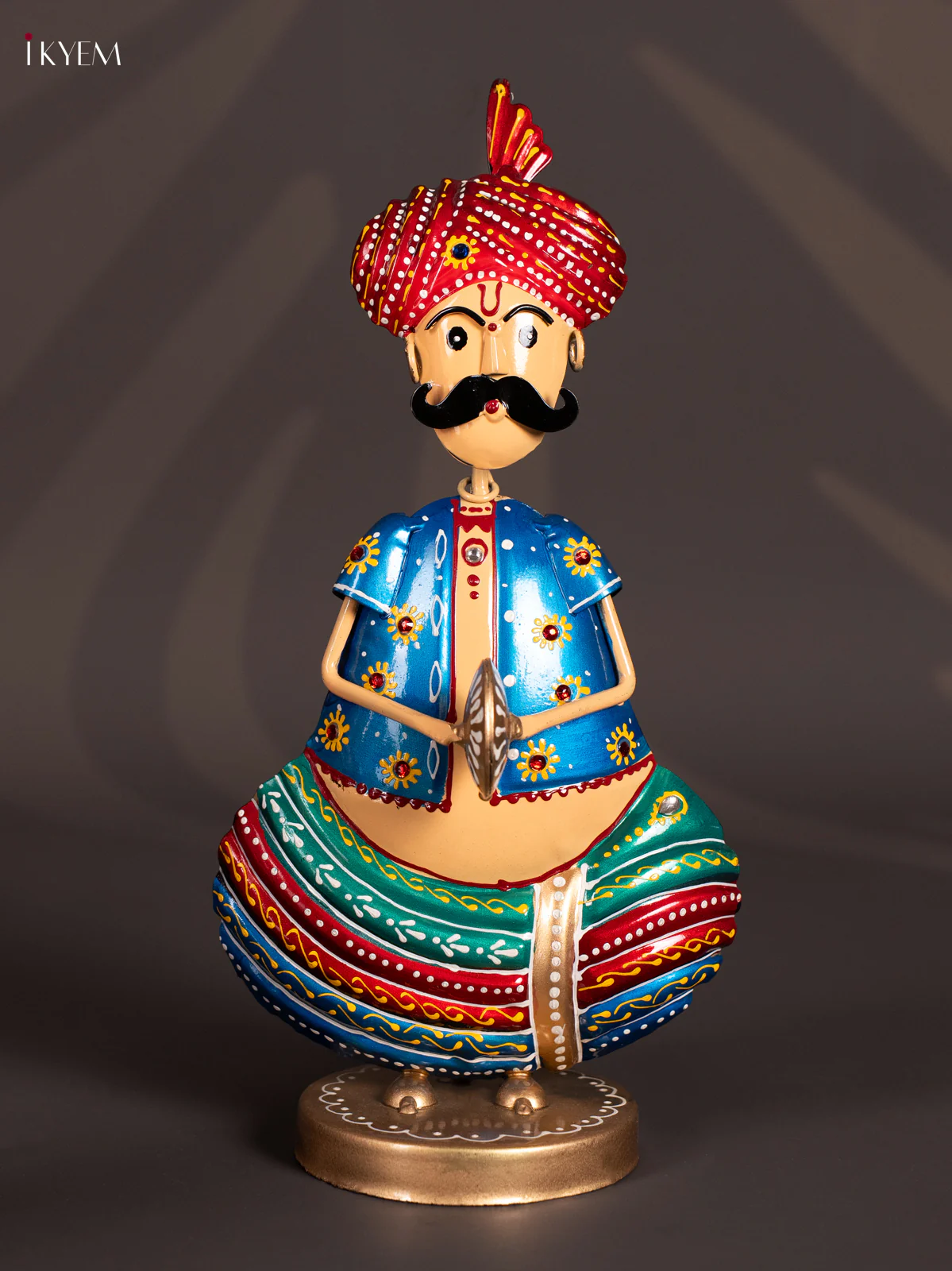 METAL PAINTED SITTING MUSICAL (SET OF 3) - KN29118 - Image 4