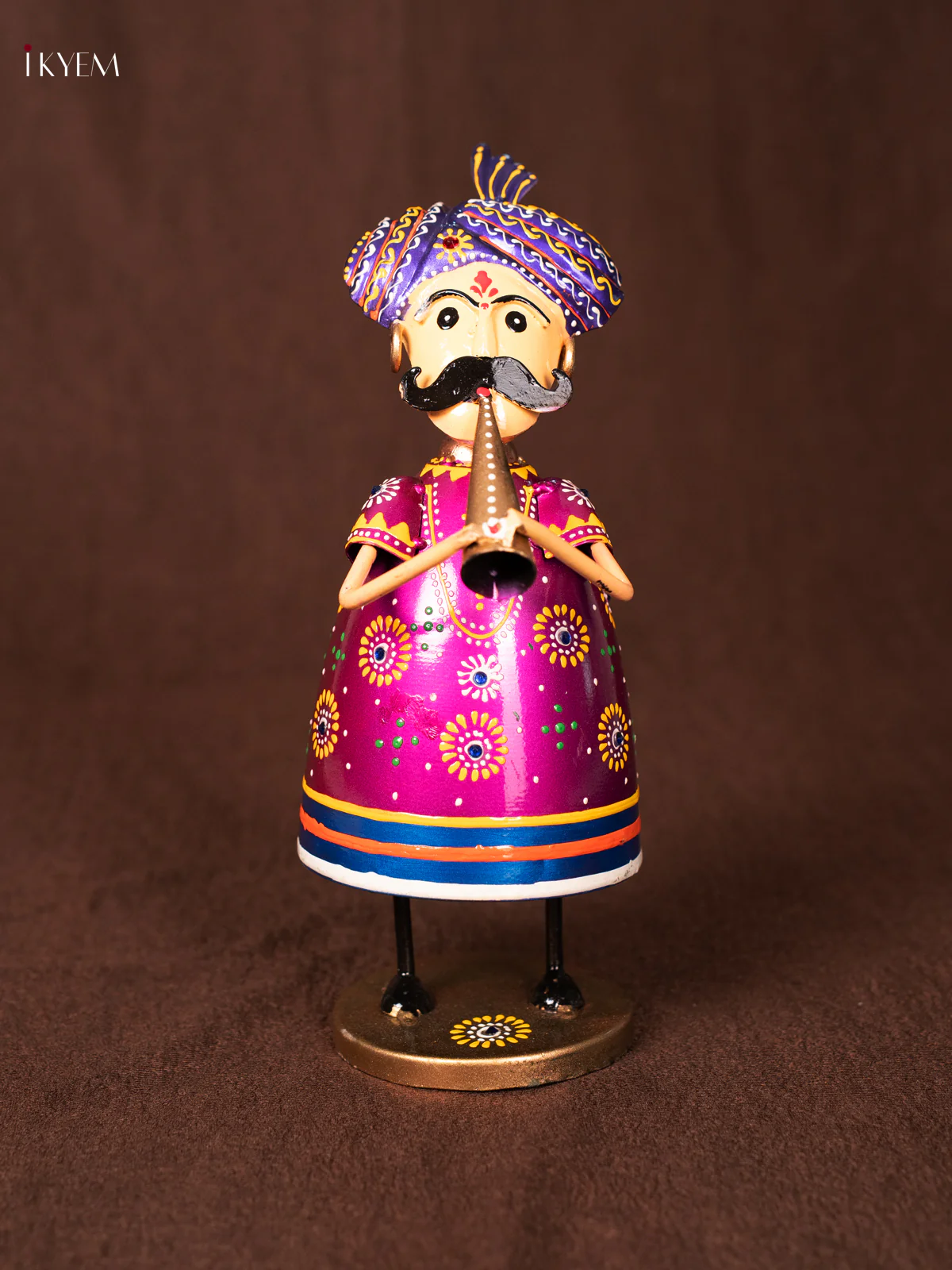 METAL PAINTED SITTING MUSICAL (SET OF 3) - KN29119 - Image 5