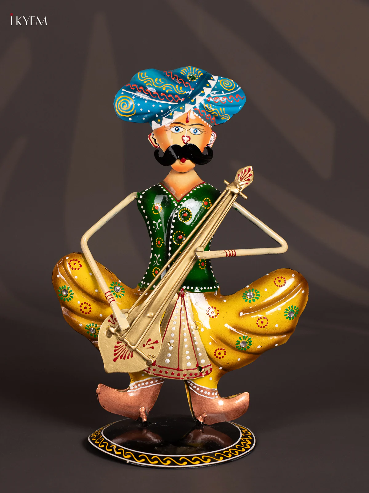 METAL PAINTED SITTING MUSICAL (SET OF 3) - KN29120 - Image 3