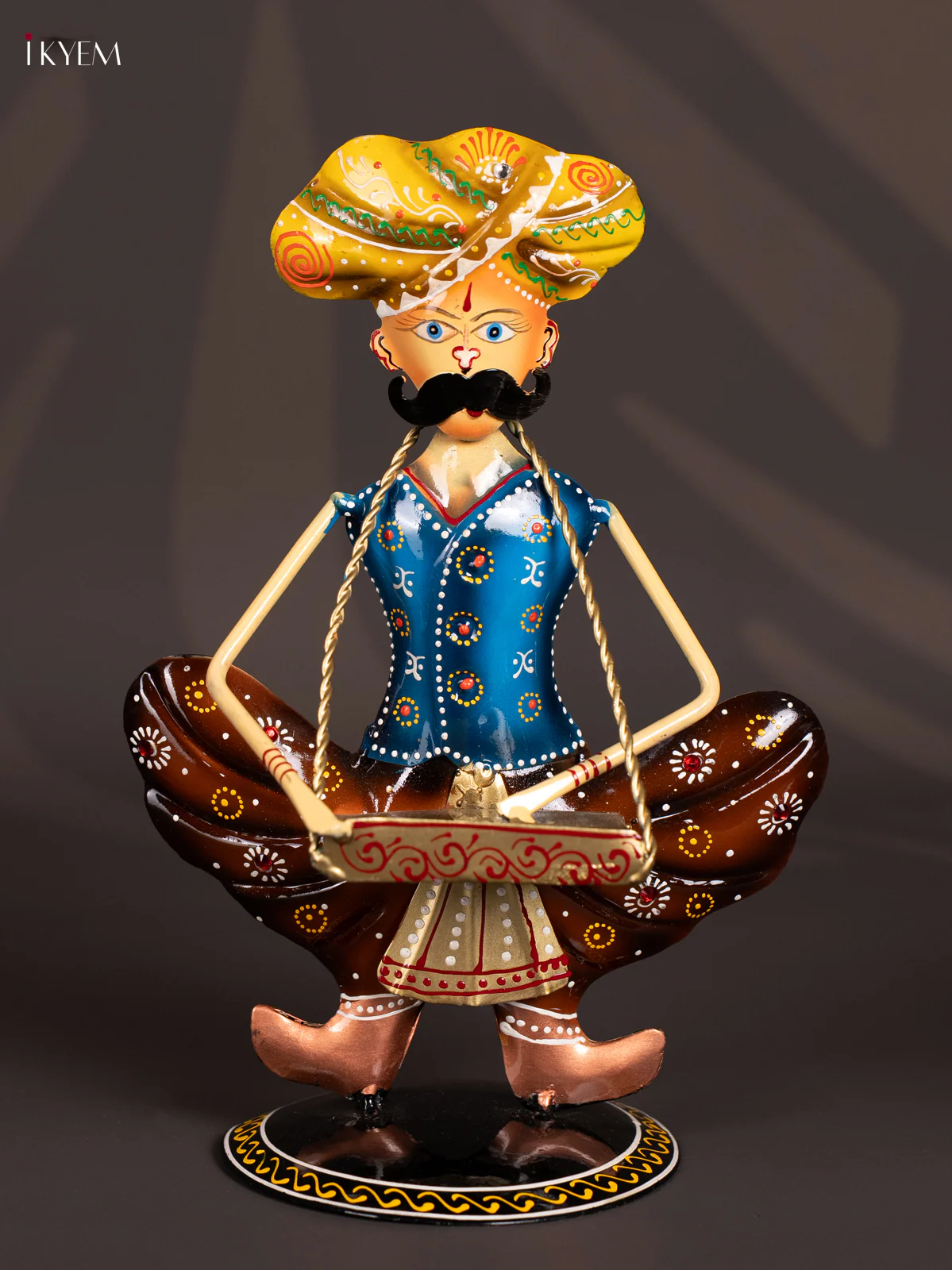 METAL PAINTED SITTING MUSICAL (SET OF 3) - KN29120 - Image 4