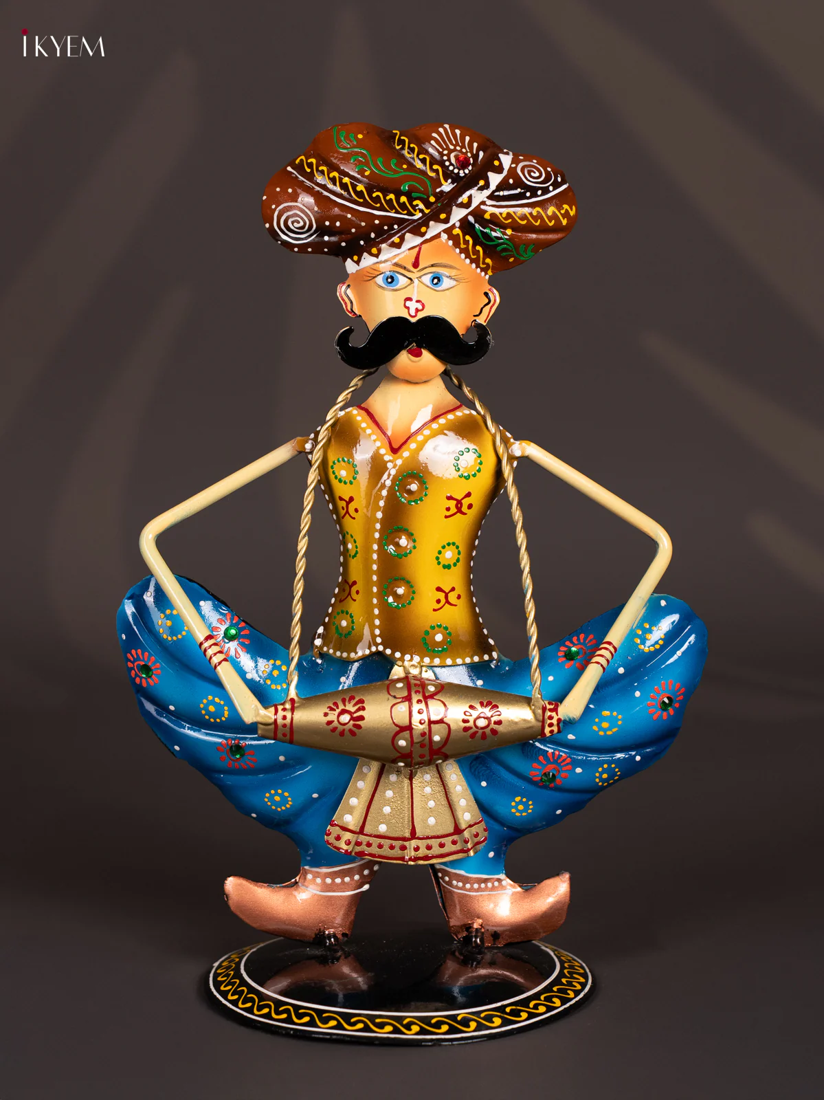 METAL PAINTED SITTING MUSICAL (SET OF 3) - KN29120 - Image 5
